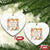 Foxtrots Deltas Tangos Boho Floral Ceramic Ornament Funny Offensive TS02 Print Your Wear