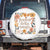 Foxtrots Deltas Tangos Boho Floral Spare Tire Cover Funny Offensive TS02 No hole White Print Your Wear
