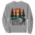 I Stand With The NPS Sweatshirt National Park Support Park Rangers TS02 Sport Gray Print Your Wear