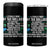 I Literally Want My Tax Dollars To Support National Parks 4 in 1 Can Cooler Tumbler In Case That Wasn't Clear TS02 One Size: 16 oz Black Print Your Wear