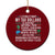 I Literally Want My Tax Dollars To Support National Parks Ceramic Ornament In Case That Wasn't Clear TS02 1pc Red Print Your Wear