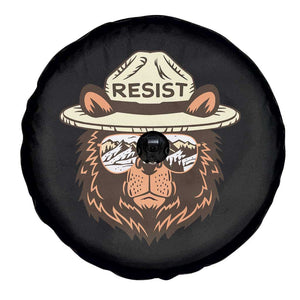 Resist Bear Retro Vintage Spare Tire Cover TS02 Print Your Wear