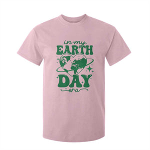 In My Earth Day Era T Shirt For Kid Cute Groovy Planet Heart TS02 Light Pink Print Your Wear