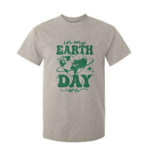 In My Earth Day Era T Shirt For Kid Cute Groovy Planet Heart TS02 Sand Print Your Wear