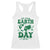 In My Earth Day Era Racerback Tank Top Cute Groovy Planet Heart TS02 White Print Your Wear