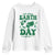 In My Earth Day Era Youth Sweatshirt Cute Groovy Planet Heart TS02 White Print Your Wear