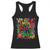 Autism Acceptance Racerback Tank Top I Believe In A Spectrum Of Possibilities Retro Boho TS02 Black Print Your Wear