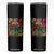 Autism Acceptance Skinny Tumbler I Believe In A Spectrum Of Possibilities Retro Boho TS02 Black Print Your Wear
