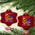 Autism Mom Ceramic Ornament My Child May Be Non verbal But His Mama Ain't Autism TS02 Print Your Wear