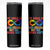 Autism Mom Skinny Tumbler My Child May Be Non verbal But His Mama Ain't Autism TS02 Black Print Your Wear
