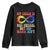 Autism Mom Youth Sweatshirt My Child May Be Non verbal But His Mama Ain't Autism TS02 Black Print Your Wear
