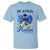 Autism Awareness T Shirt In April We Wear Blue Puzzle Ribbon Coquette Bow TS02 Light Blue Print Your Wear