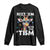 Funny Autism Giraffe Long Sleeve Shirt Rizz Em With The Tism TS02 Black Print Your Wear