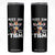 Funny Autism Giraffe Skinny Tumbler Rizz Em With The Tism TS02 Black Print Your Wear