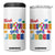 Autism Awareness 4 in 1 Can Cooler Tumbler Think Before You Judge Autistic Support TS02 One Size: 16 oz White Print Your Wear