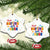 Autism Awareness Ceramic Ornament Think Before You Judge Autistic Support TS02 Print Your Wear