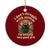 Funny Autistic Raccoon Meme Ceramic Ornament I Don't Struggle With Autism TS02 1pc Red Print Your Wear