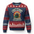 Funny Autistic Raccoon Meme Ugly Christmas Sweater I Don't Struggle With Autism TS02 Navy Red Print Your Wear