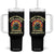Funny Autistic Raccoon Meme Tumbler With Handle I Don't Struggle With Autism TS02 One Size: 40 oz Black Print Your Wear