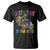 Autistic Dino Rex Driving Monster Truck T Shirt Autism Is My Superpower TS02 Black Print Your Wear