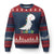 Cute Dinosaur AuDHD Ugly Christmas Sweater ADHD Awareness TS02 Navy Red Print Your Wear