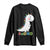 Cute Dinosaur AuDHD Long Sleeve Shirt ADHD Awareness TS02 Black Print Your Wear