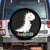 Cute Dinosaur AuDHD Spare Tire Cover ADHD Awareness TS02 No hole Black Print Your Wear