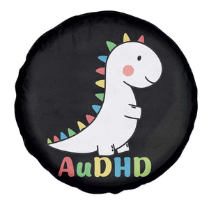 Cute Dinosaur AuDHD Spare Tire Cover ADHD Awareness TS02 Print Your Wear