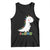Cute Dinosaur AuDHD Tank Top ADHD Awareness TS02 Black Print Your Wear