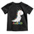 Cute Dinosaur AuDHD Toddler T Shirt ADHD Awareness TS02 Black Print Your Wear