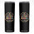 Autism Mama Skinny Tumbler Totally Blessed Often Stressed A Bit Of A Mess TS02 Black Print Your Wear