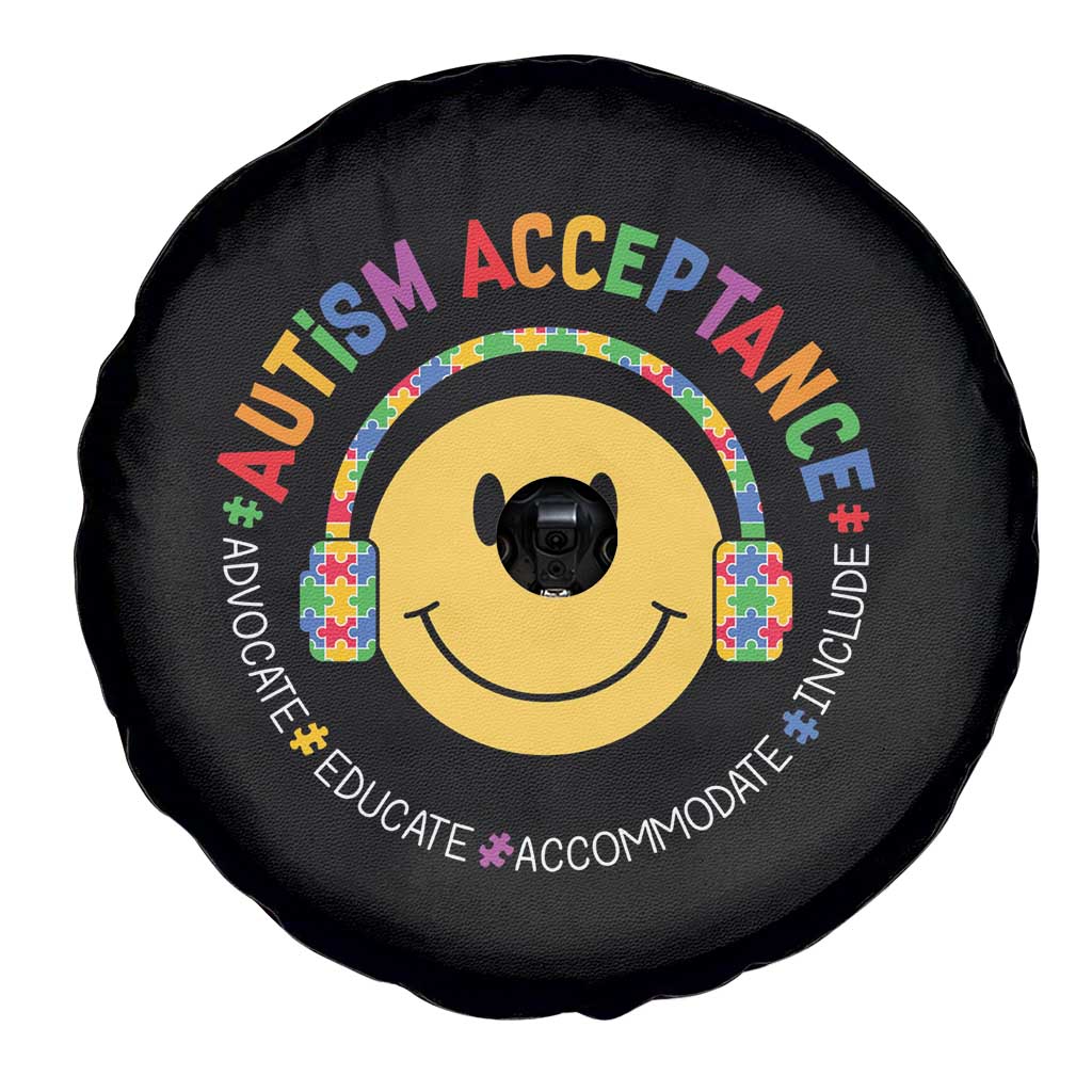 Autism Awareness Acceptance Spare Tire Cover Special Education Teacher Kids TS02 Print Your Wear