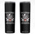 Funny Autistic Raccoon Skinny Tumbler I Don't Struggle With Autism TS02 Black Print Your Wear