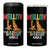 Giraffe Autism Awareness 4 in 1 Can Cooler Tumbler Seeing World Different Angle TS02 One Size: 16 oz Black Print Your Wear