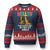 Giraffe Autism Awareness Ugly Christmas Sweater Seeing World Different Angle TS02 Navy Red Print Your Wear