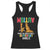 Giraffe Autism Awareness Racerback Tank Top Seeing World Different Angle TS02 Black Print Your Wear