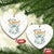 Funny Raccoon Autism Awareness Ceramic Ornament Just Let Me Stim Bro TS02 Print Your Wear