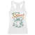 Funny Raccoon Autism Awareness Racerback Tank Top Just Let Me Stim Bro TS02 White Print Your Wear