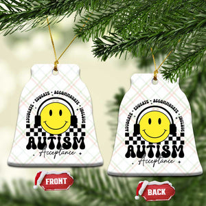 Autism Acceptance Ceramic Ornament Advocate Educate Accomodate Include Special Education TS02 Print Your Wear