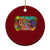 Autism Acceptance Ceramic Ornament Accept Understand Love Autistic Support TS02 1pc Red Print Your Wear
