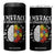Embrace Neurodiversity 4 in 1 Can Cooler Tumbler Autism Awareness ASD ADHD Acceptance TS02 One Size: 16 oz Black Print Your Wear
