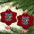 Autism Awareness Support Squad Ceramic Ornament In April We Wear Blue TS02 Print Your Wear