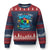 Autism Awareness Support Squad Ugly Christmas Sweater In April We Wear Blue TS02 Navy Red Print Your Wear