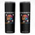 Neurodiversity Brain Skinny Tumbler Celebrate The Spectrum Autism Acceptance ASD ADHD TS02 Black Print Your Wear
