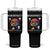 Neurodiversity Brain Tumbler With Handle Celebrate The Spectrum Autism Acceptance ASD ADHD TS02 One Size: 40 oz Black Print Your Wear