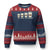 Funny Autism Mom Ugly Christmas Sweater Coffee Support Autistic TS02 Navy Red Print Your Wear