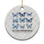 Autism Awareness Blue Butterflies Ceramic Ornament Accept Love Understand TS02 1pc Christmas Plaid Print Your Wear