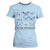 Autism Awareness Blue Butterflies T Shirt For Women Accept Love Understand TS02 Light Blue Print Your Wear