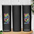 Autism Acceptance Skinny Tumbler Love From a Different Angle Rainbow Infinity TS02 Print Your Wear