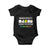 Cute Cats Autism Embrace Baby Onesie Neurodiversity Celebrate The Spectrum TS02 Black Print Your Wear